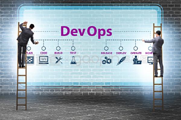 devOps軟件開發它的概念。